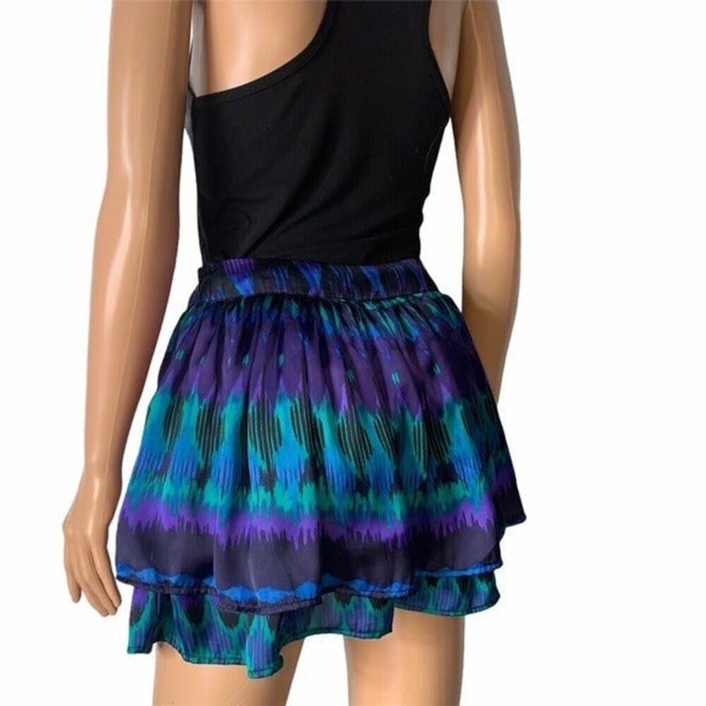 Forever 21 multi-color flowy mini skirt - Picture 6 of 10